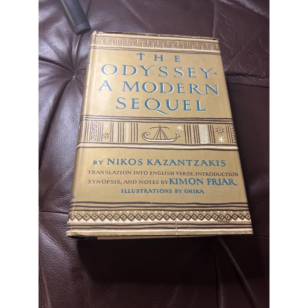 Nikos Kazantzakis The Odyssey A Modern Sequel Ghika Literature Fiction